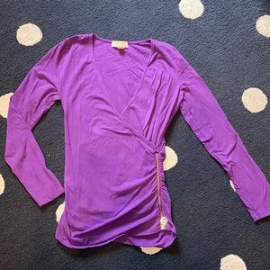 V-neck Michael Kors blouse. Size M
